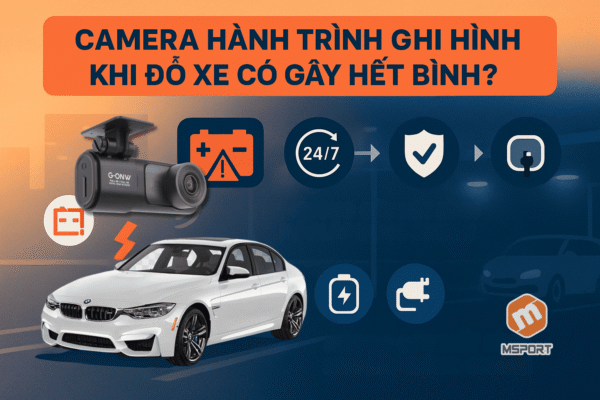 Camera Hành Trình Ghi Hình Khi Đỗ Xe Có Gây Hết Bình? Năm 2025