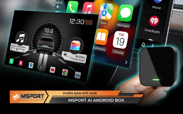 Phiên bản AI Android Box 2026 mới nhất của MSPORT