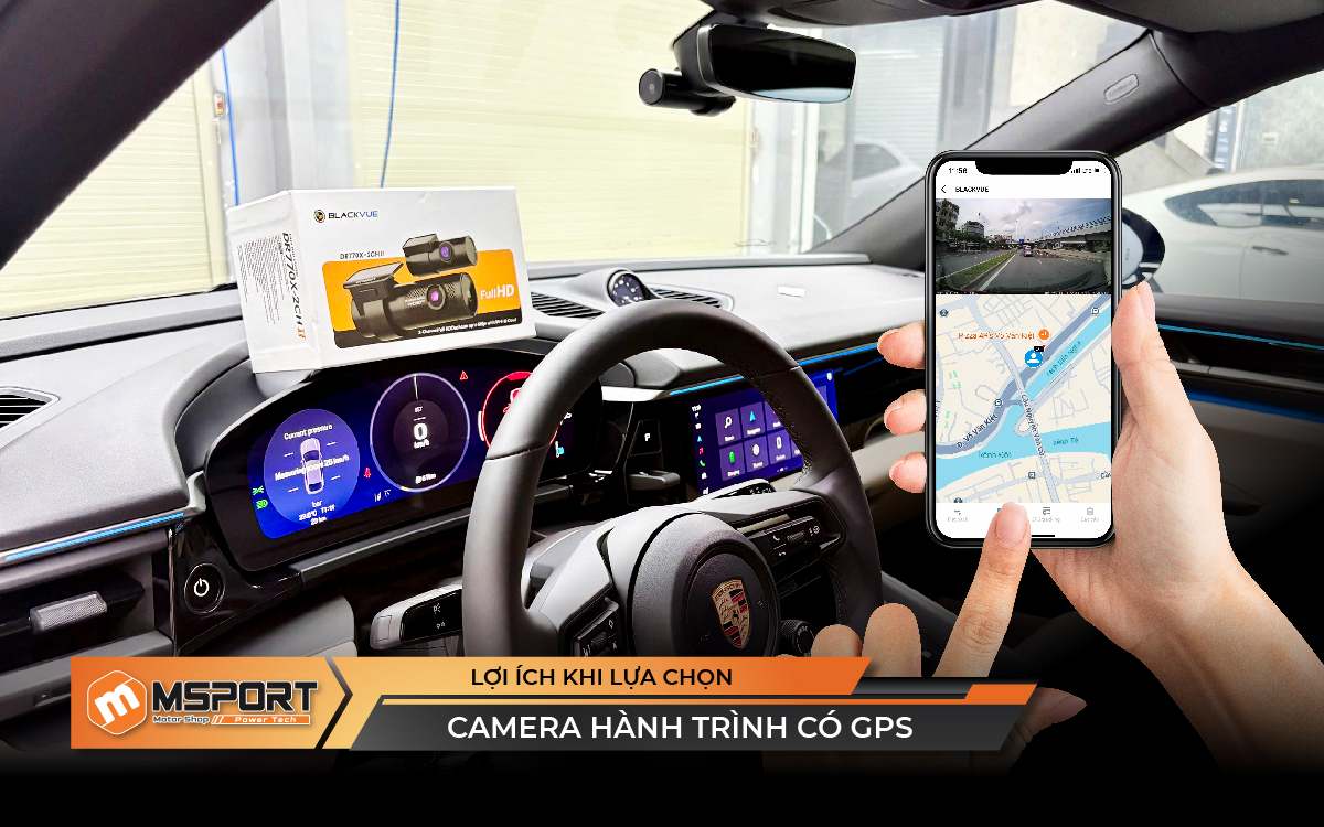 Lợi ích khi lựa chọn camera hành trình có GPS