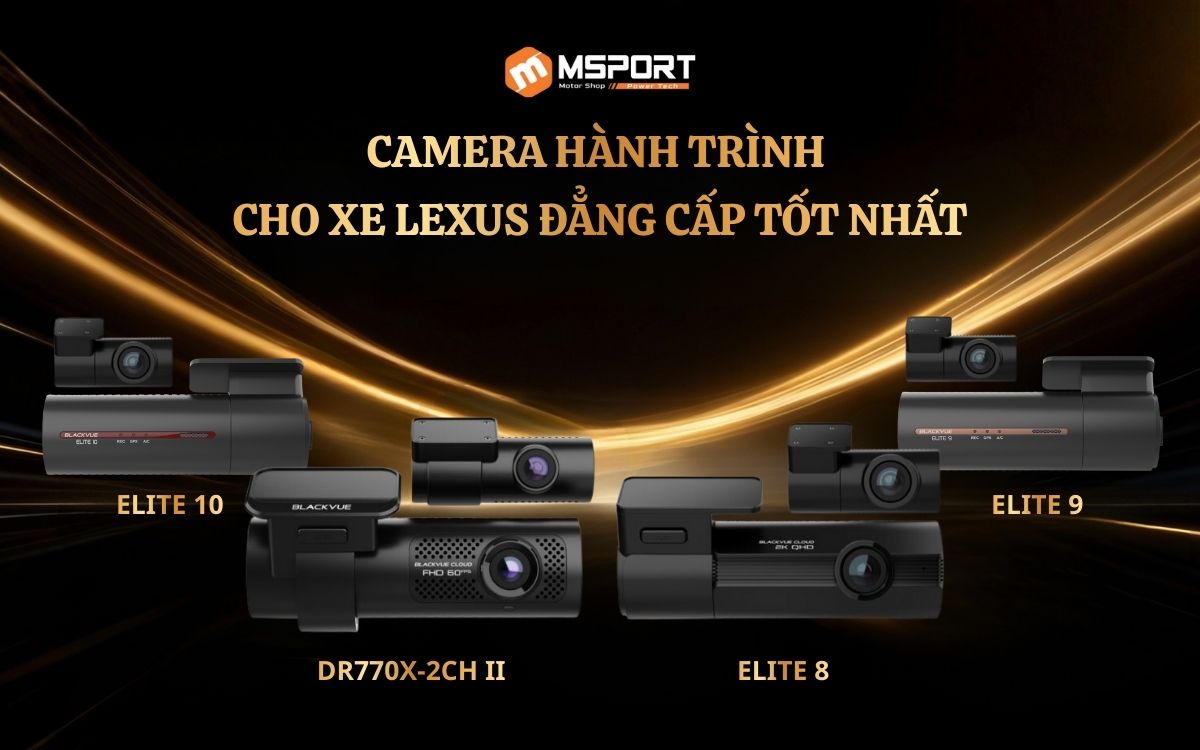 Camera Hành Trình Cho Xe Lexus Đẳng Cấp Tốt Nhất