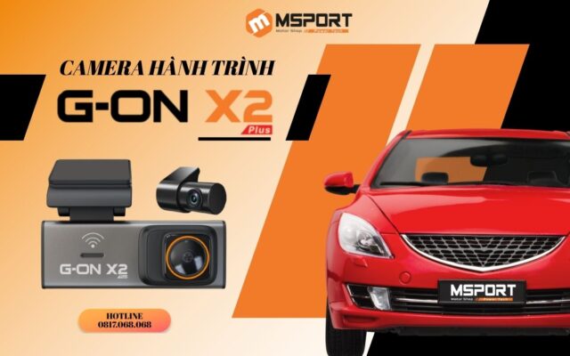 Camera Hành Trình G-ON X2 Plus: Ghi Hình 4K Ultra HD