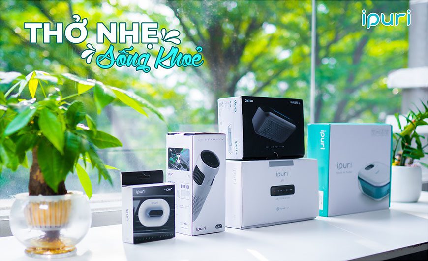 Top 3 máy lọc khí ô tô IPURI đáng mua nhất