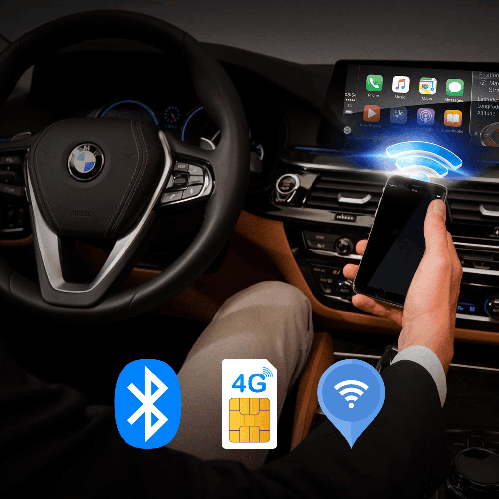 Apple CarPlay và Android Auto không dây trên Android AI Box