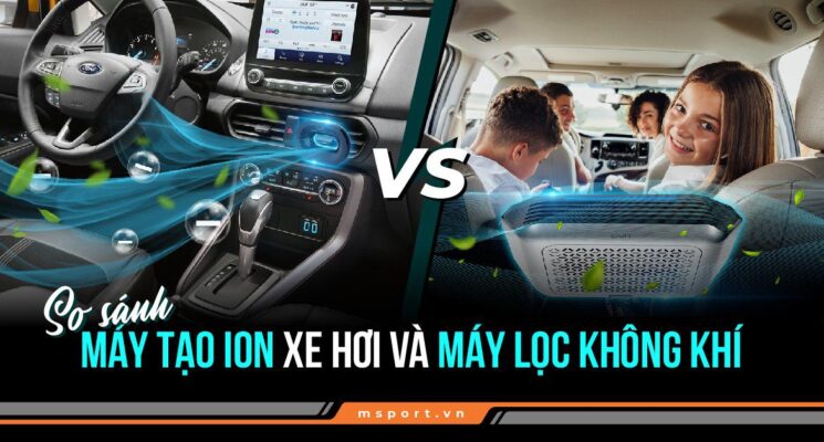 So sánh Máy tạo ion âm xe hơi và máy lọc không khí