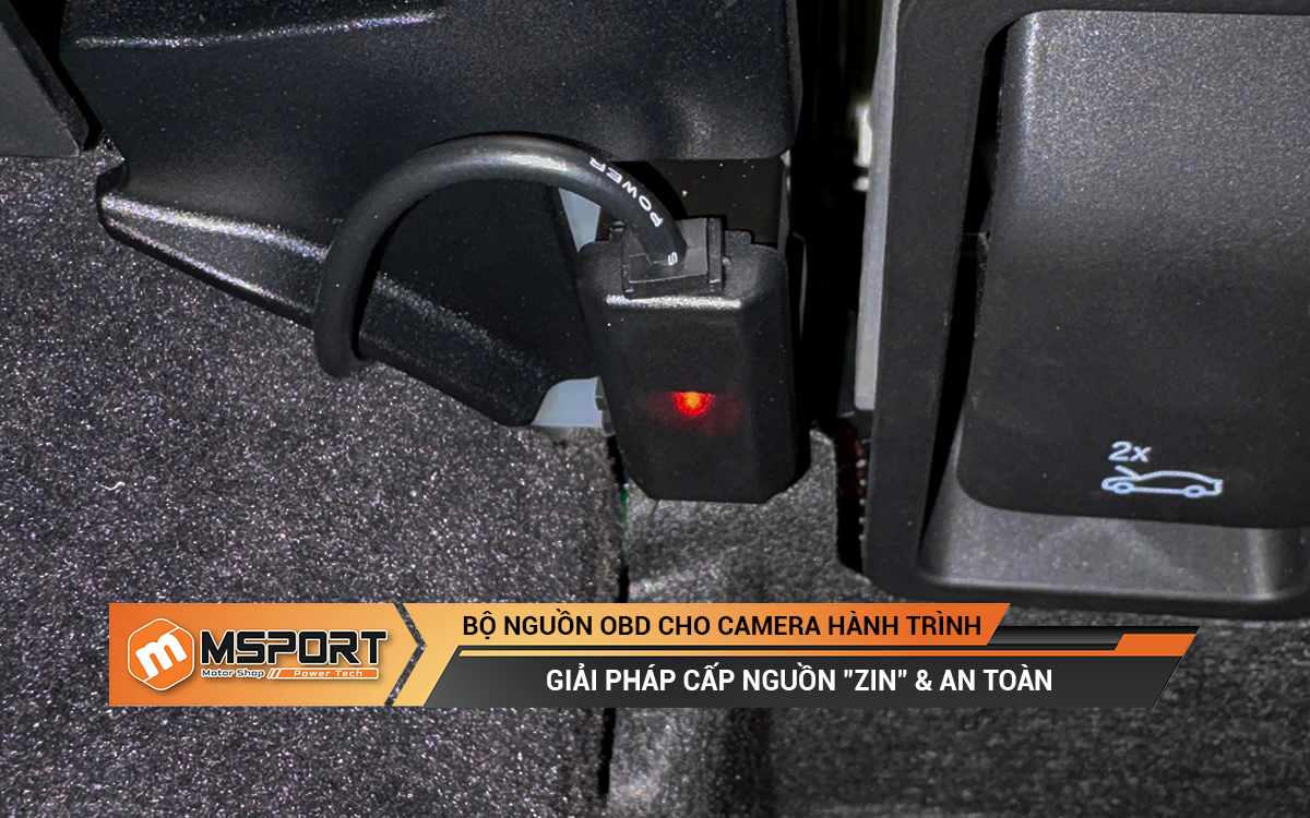 Bộ Nguồn OBD Cho Camera Hành Trình: Giải Pháp Cấp Nguồn "Zin" & An Toàn
