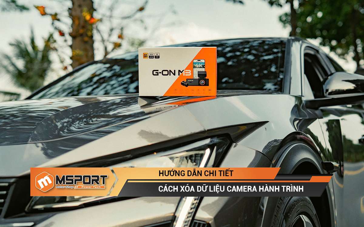 Cách xóa dữ liệu camera hành trình chi tiết và an toàn