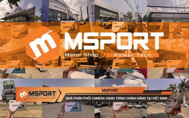 Nhà Phân Phối Camera Hành Trình MSPORT Chính Hãng Tại Việt Nam