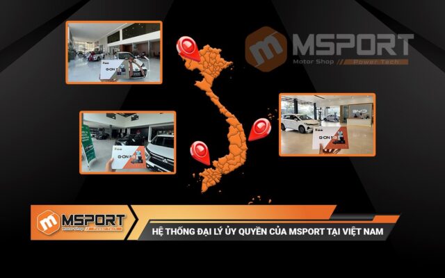 Hệ thống Đại lý Ủy quyền của MSPORT tại Việt Nam