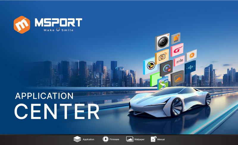 Kho ứng dụng MSPORT Store cho Android Box ô tô