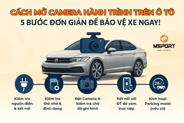 Cách Mở Camera Hành Trình Trên Ô Tô: 5 Bước Đơn Giản Bảo Vệ Xế Yêu Của Bạn
