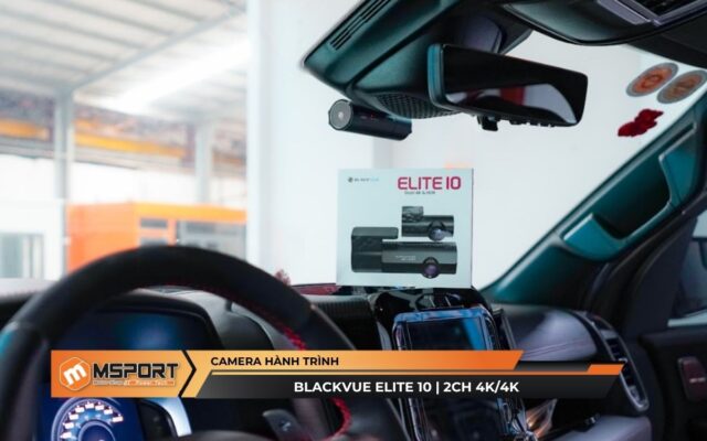 Camera hành trình BlackVue Elite 10 - 2CH 4K x 4K