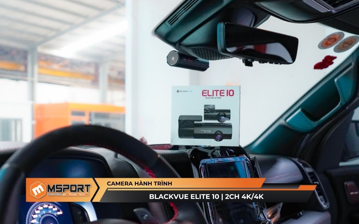 Camera hành trình BlackVue Elite 10 - 2CH 4K x 4K