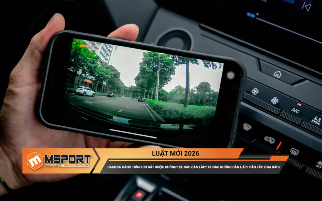 Camera hành trình có bắt buộc không? Xe nào cần lắp? Xe nào không cần lắp? Cần lắp loại nào? [Luật mới 2026]