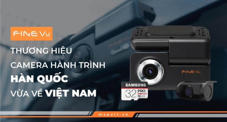 FineVu thương hiệu Camera hành trình Hàn Quốc vừa về Việt Nam