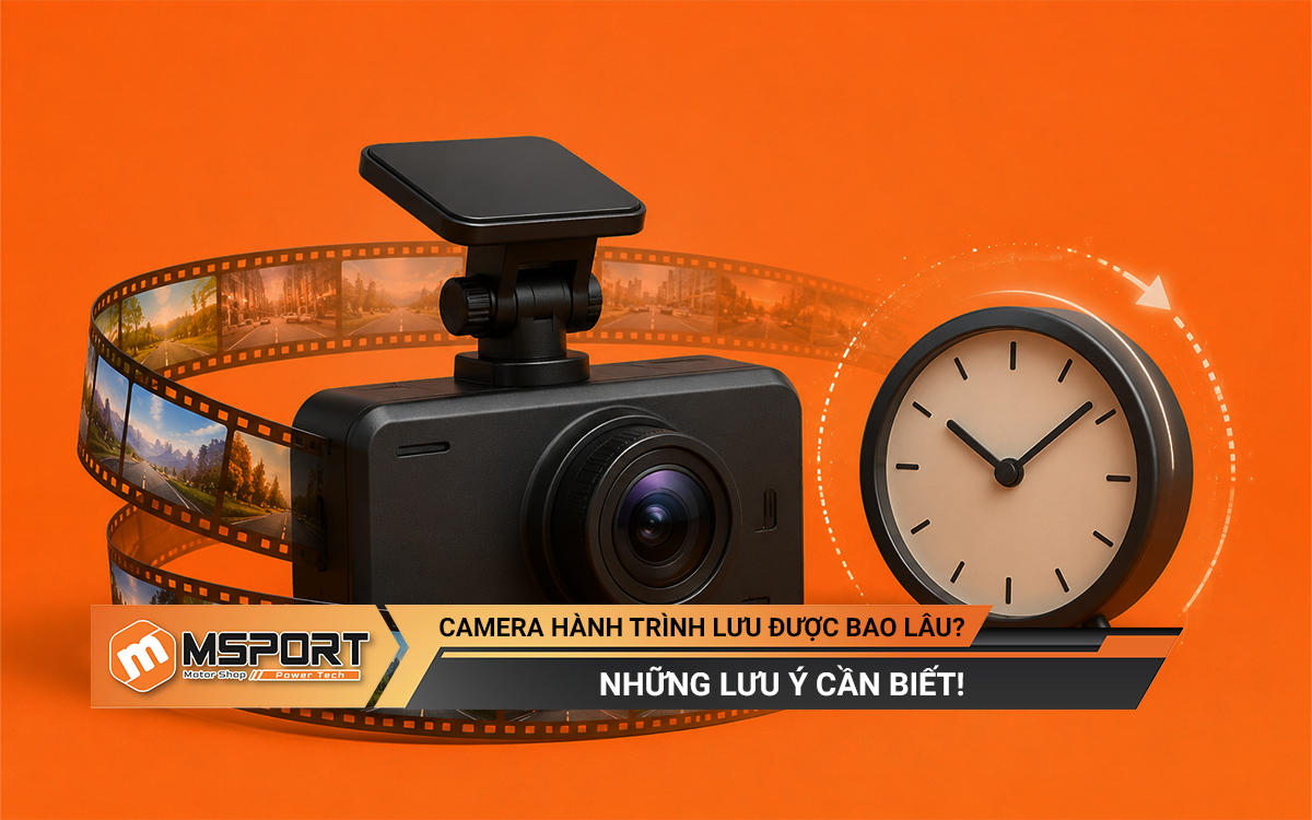 Camera hành trình lưu được bao lâu? Có khôi phục được video đã ghi đè không?
