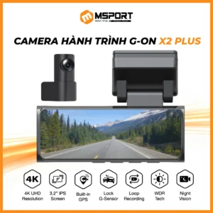 Camera hành trình MSPORT G-ON X2 Plus - ảnh 2