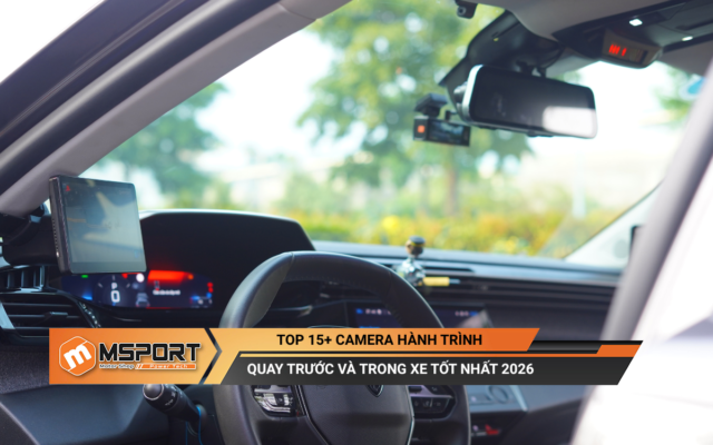 5+ Camera hành trình quay trước và trong xe tốt nhất 2026 | Giá & Tiêu chí chọn mua