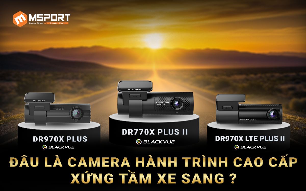 Đâu là camera hành trình cao cấp xứng tầm xe sang?