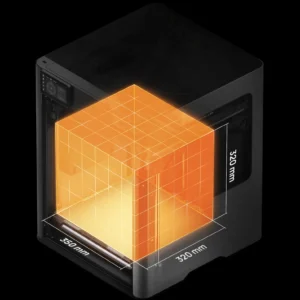 Máy in 3D Bambu Lab H2D, minh hoạ khổ in