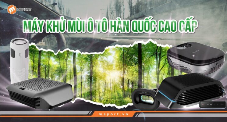Máy khử mùi ô tô Hàn Quốc cao cấp