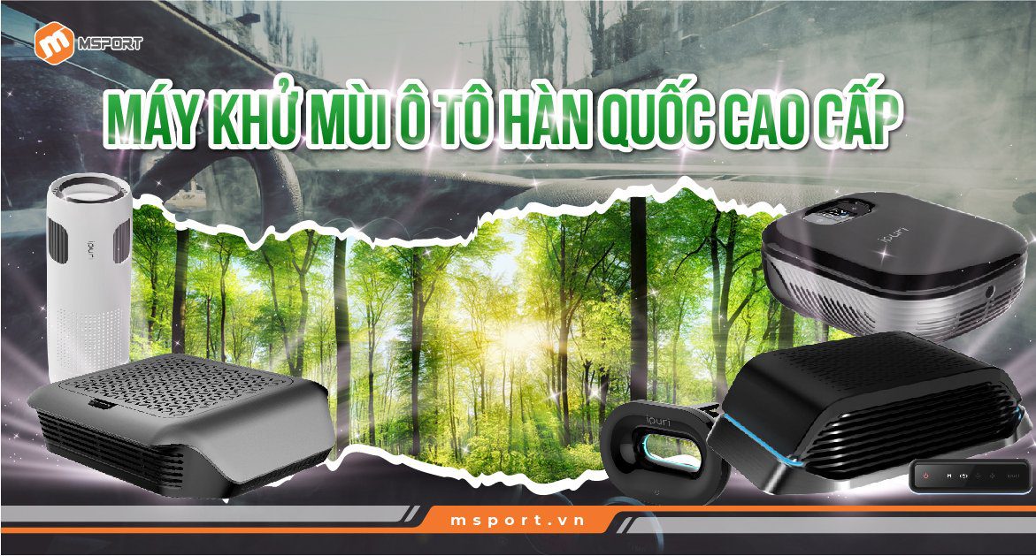 Máy khử mùi ô tô Hàn Quốc cao cấp