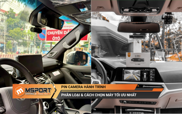 Pin camera hành trình: Phân loại & Cách chọn máy tối ưu nhất 2026