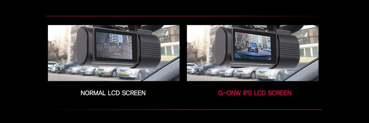 Màn hình IPS của GNET G-ON W quan sát tốt ở mọi góc nhìn