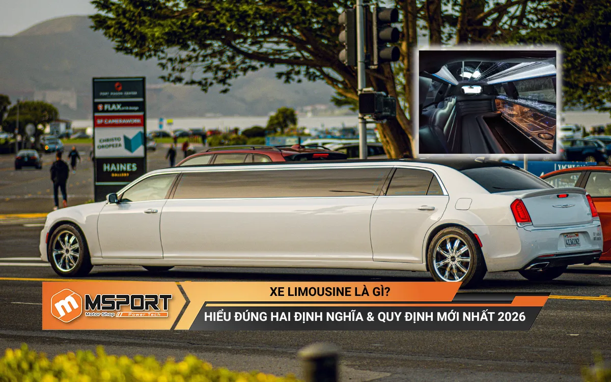 Xe limousine là gì? Hiểu đúng hai định nghĩa và quy định mới nhất 2026
