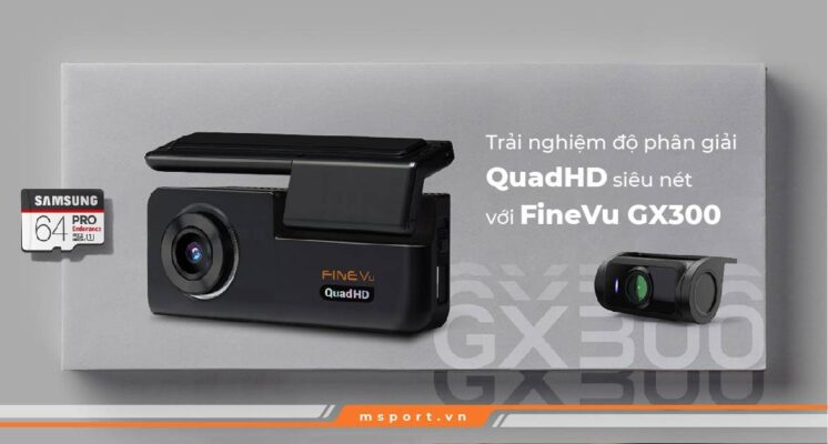 Trải nghiệm Camera hành trình Finevu GX300 Quad HD đỉnh cao!